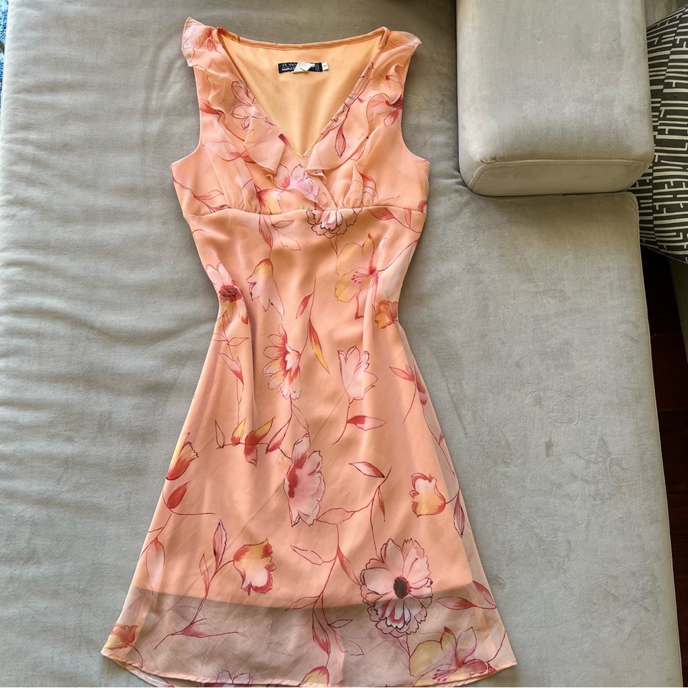 Vintage rampage floral midi dress